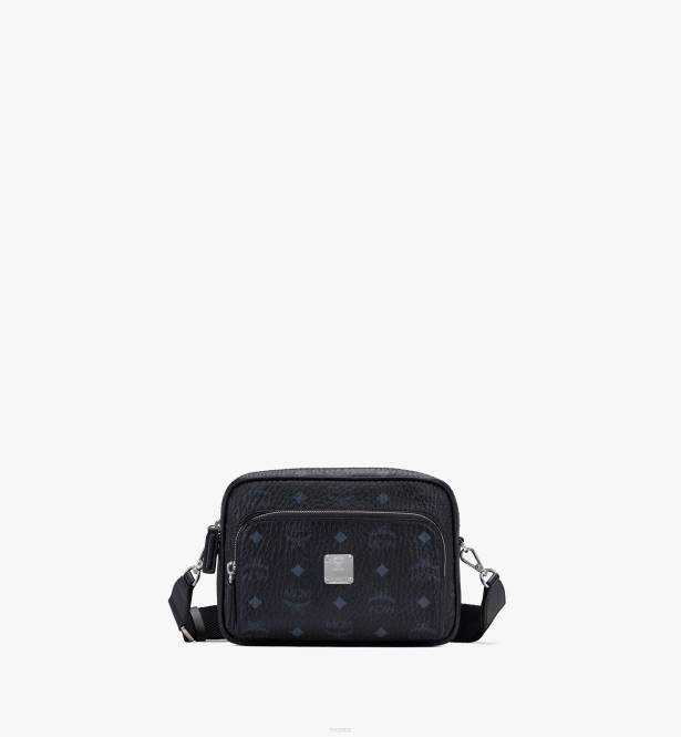 MCM ženy Černá jsou crossbody ve visetos tašky 06L884