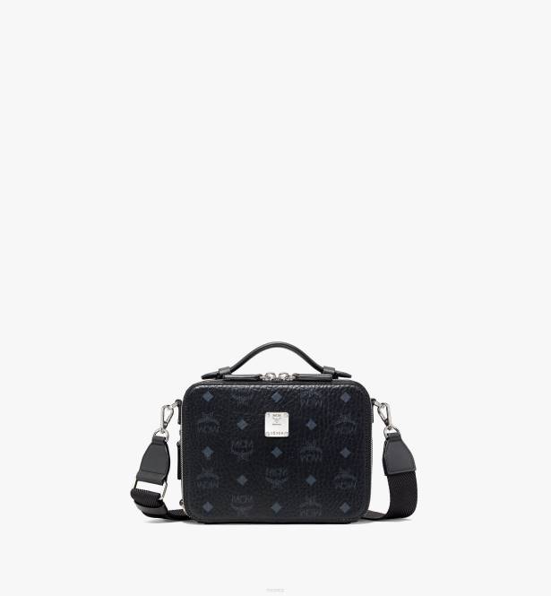 MCM ženy Černá klasické crossbody ve visetos tašky 06L887